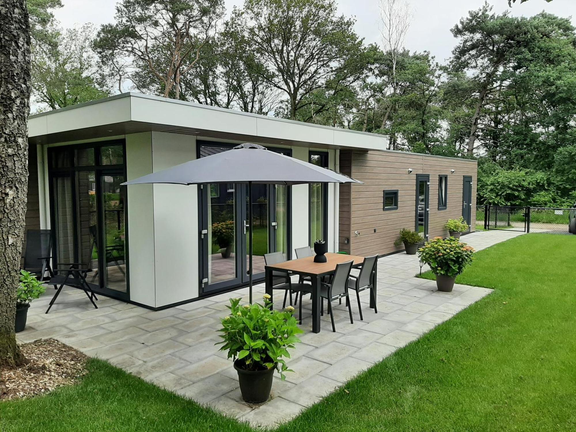 Boshuisje Het Groene Hert Haarle Extérieur photo